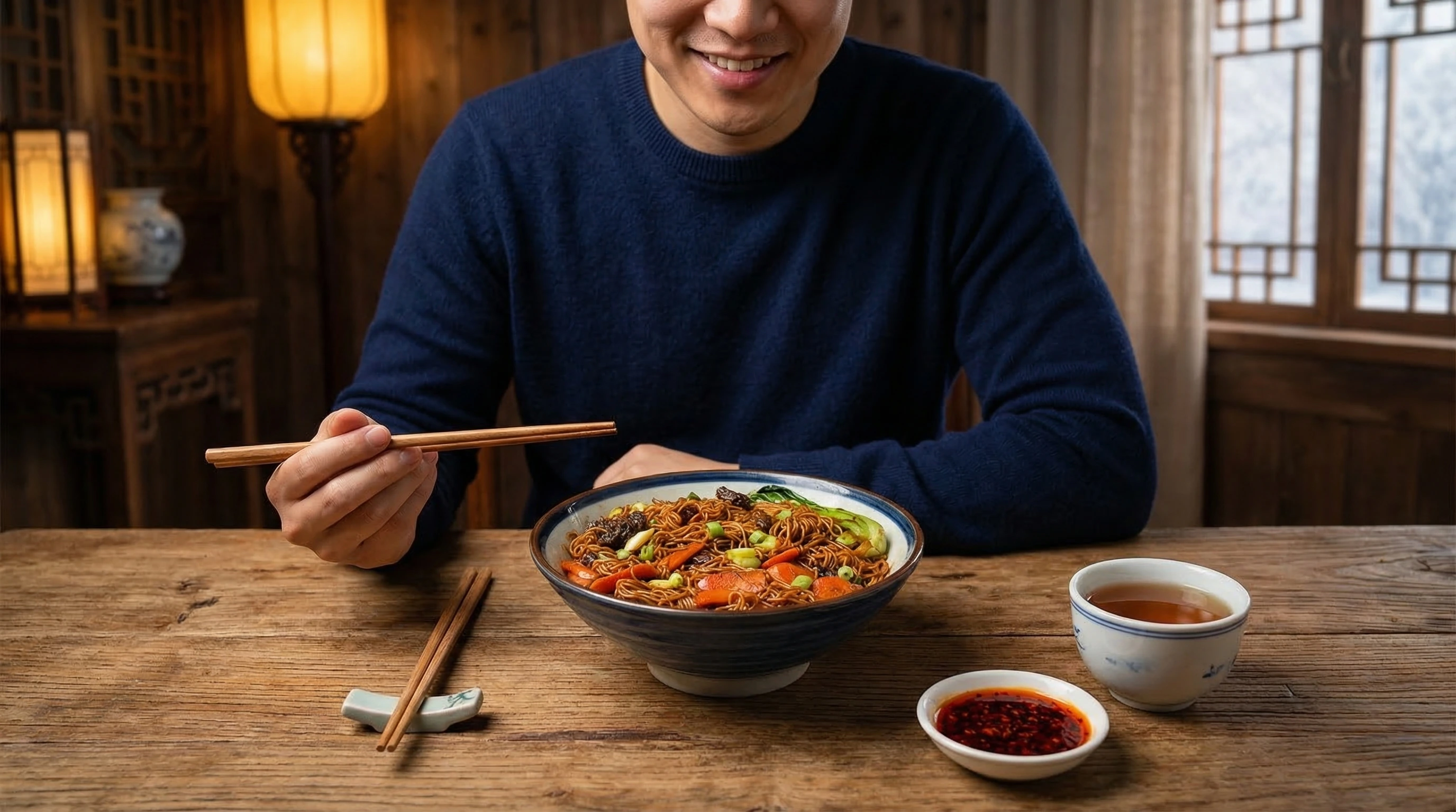 Quick Chinese Beef Noodles