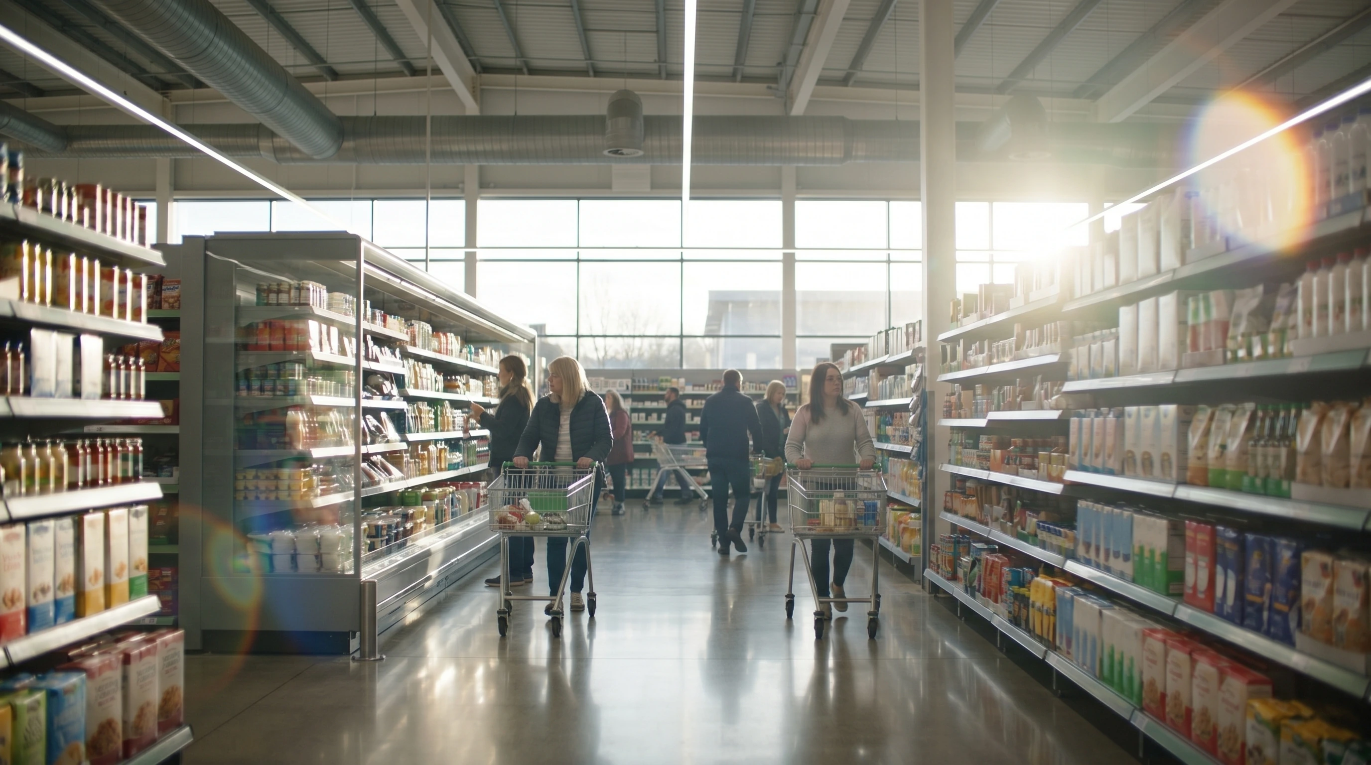 Asda и Aldi борются с ростом продаж