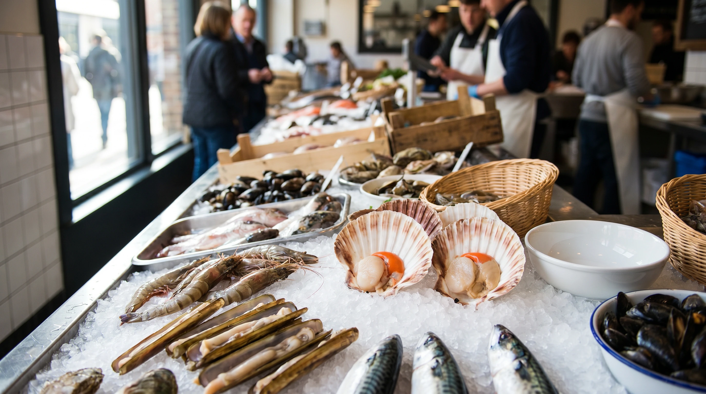 Торговля морепродуктами в Великобритании достигла 6 млрд фунтов