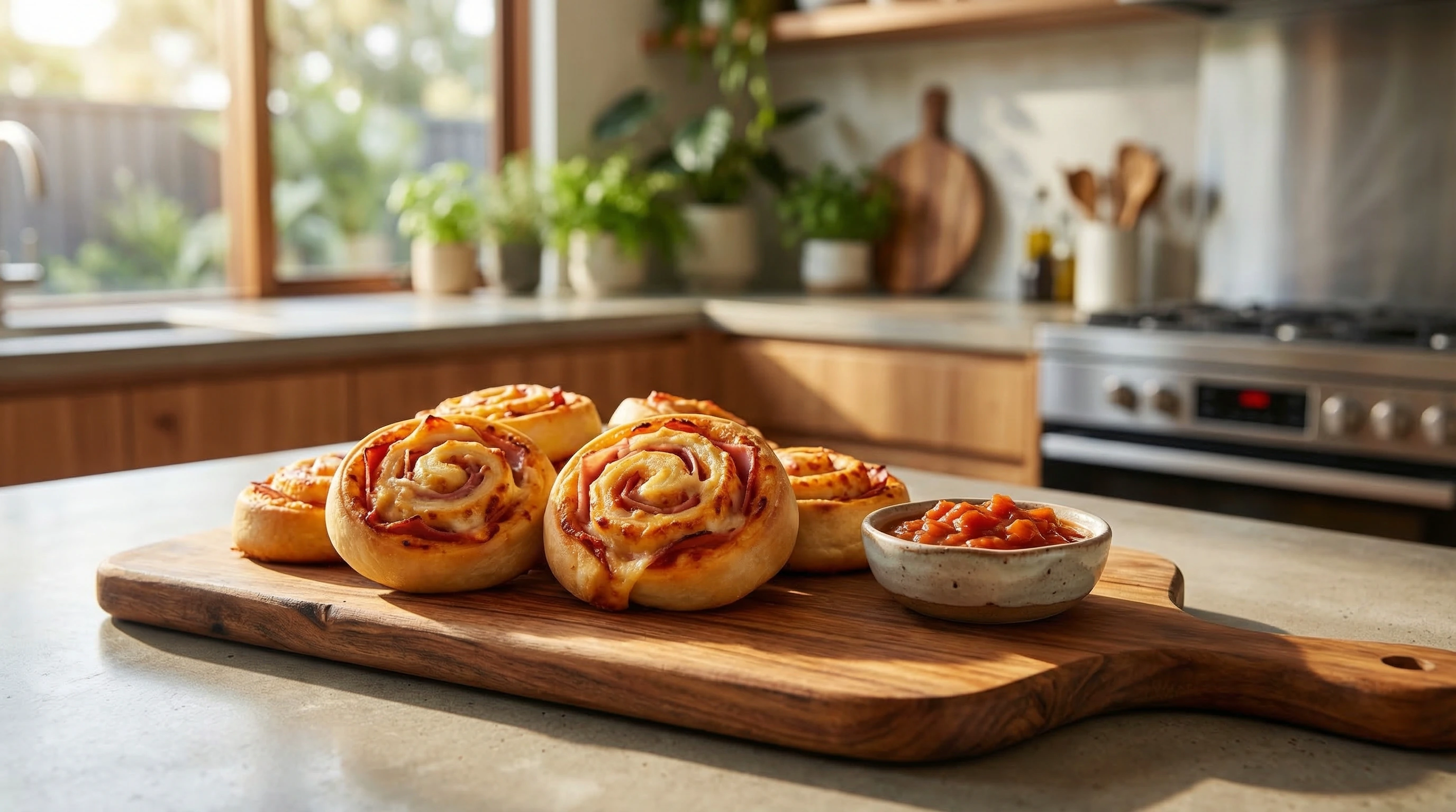 Scrolls de pizza