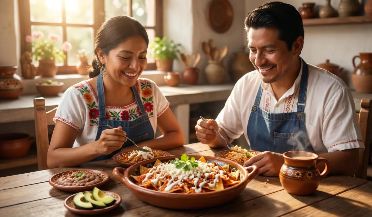 Chilaquiles with Chicken
