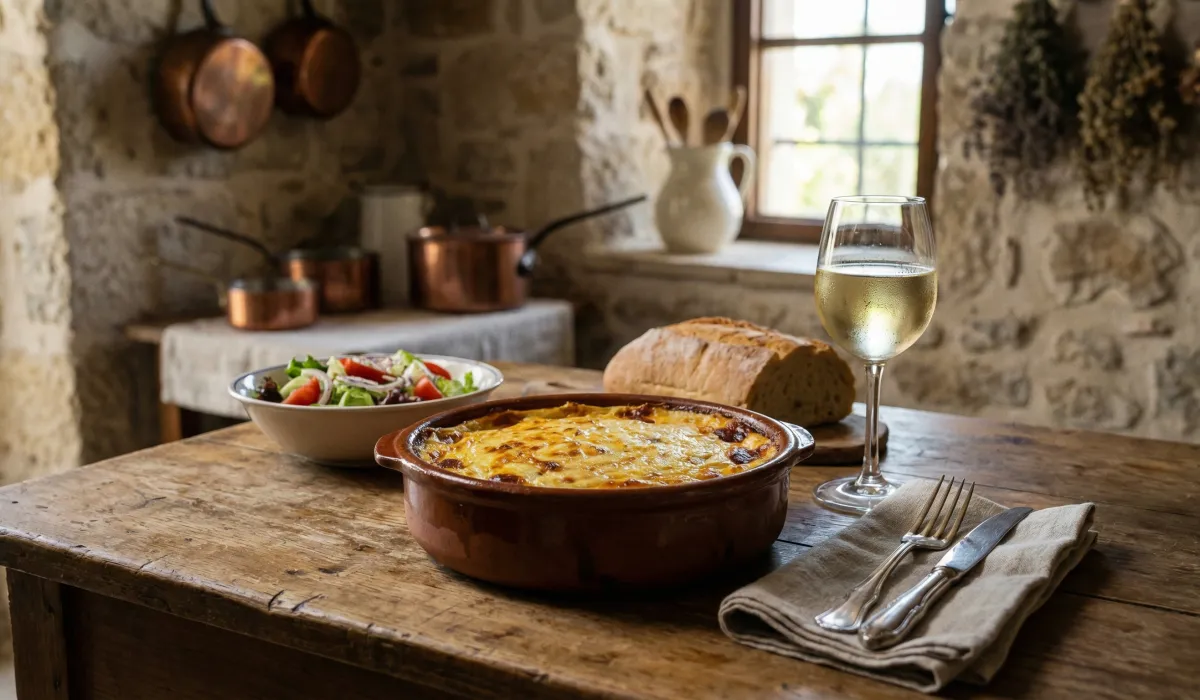 Lasagne chipriota (Pastitsio)
