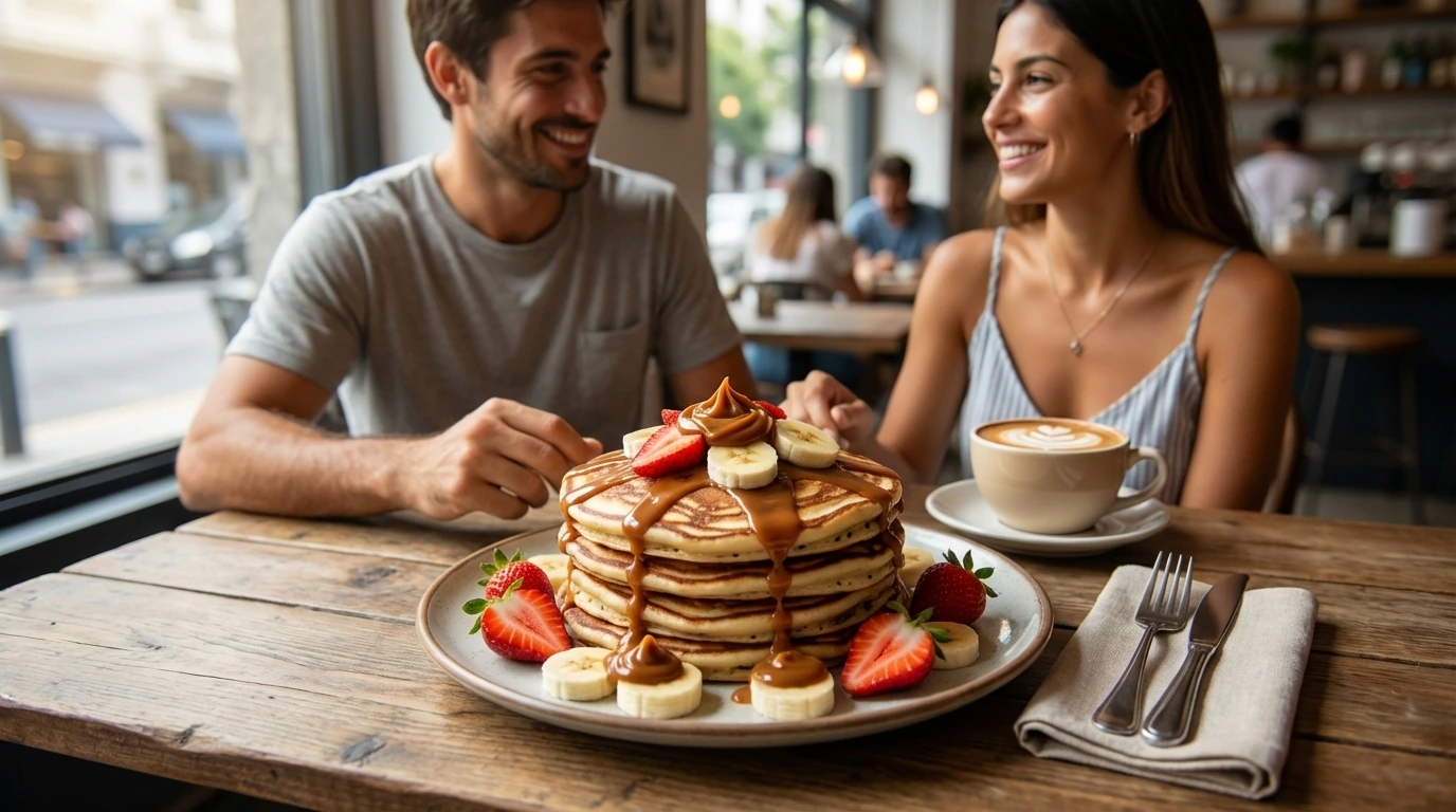Dulce De Leche Pancakes