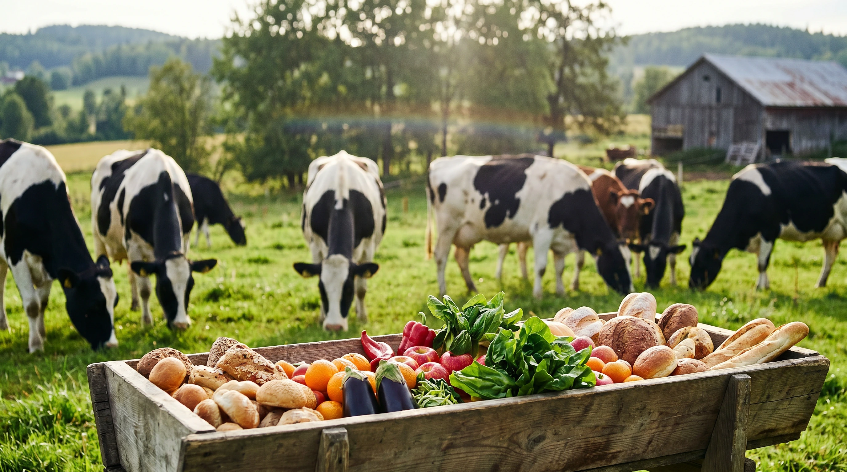 Продуктовые отходы могут стимулировать молочное животноводство