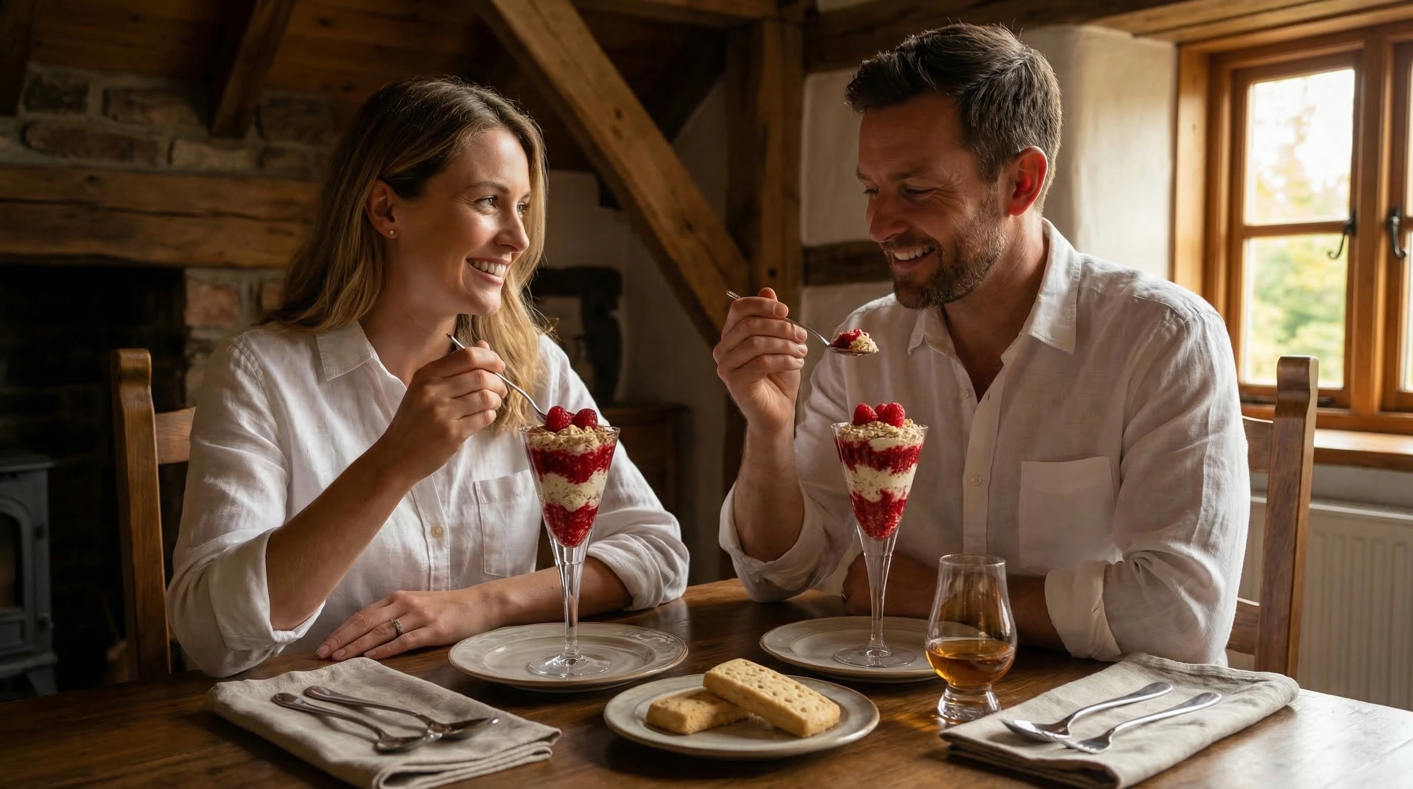 Scottish Cranachan with Raspberries