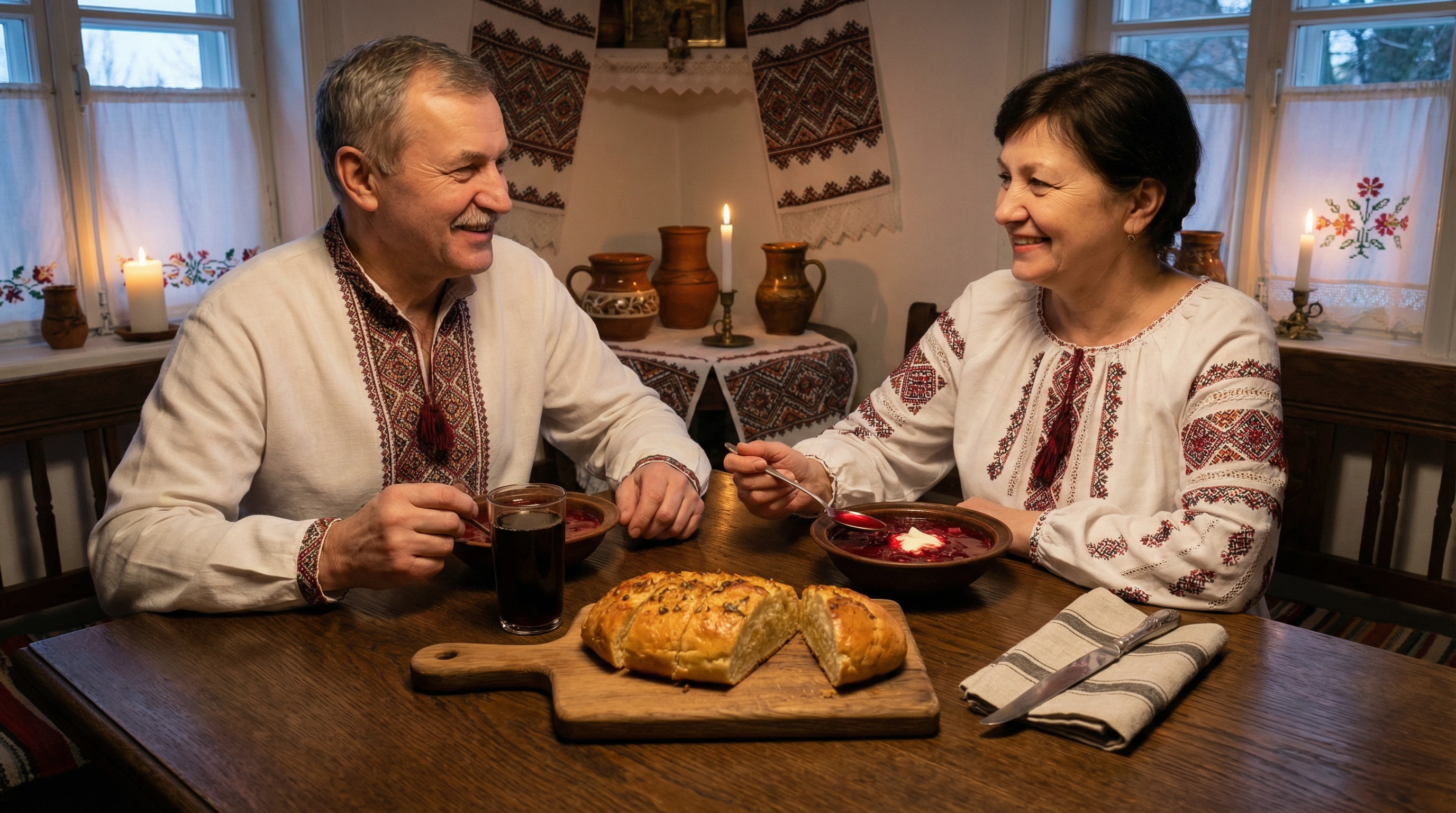 Ukrainian Garlic Bread