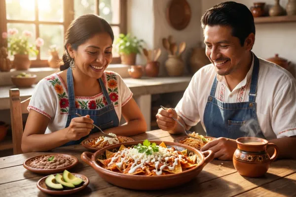 Chilaquiles with Chicken