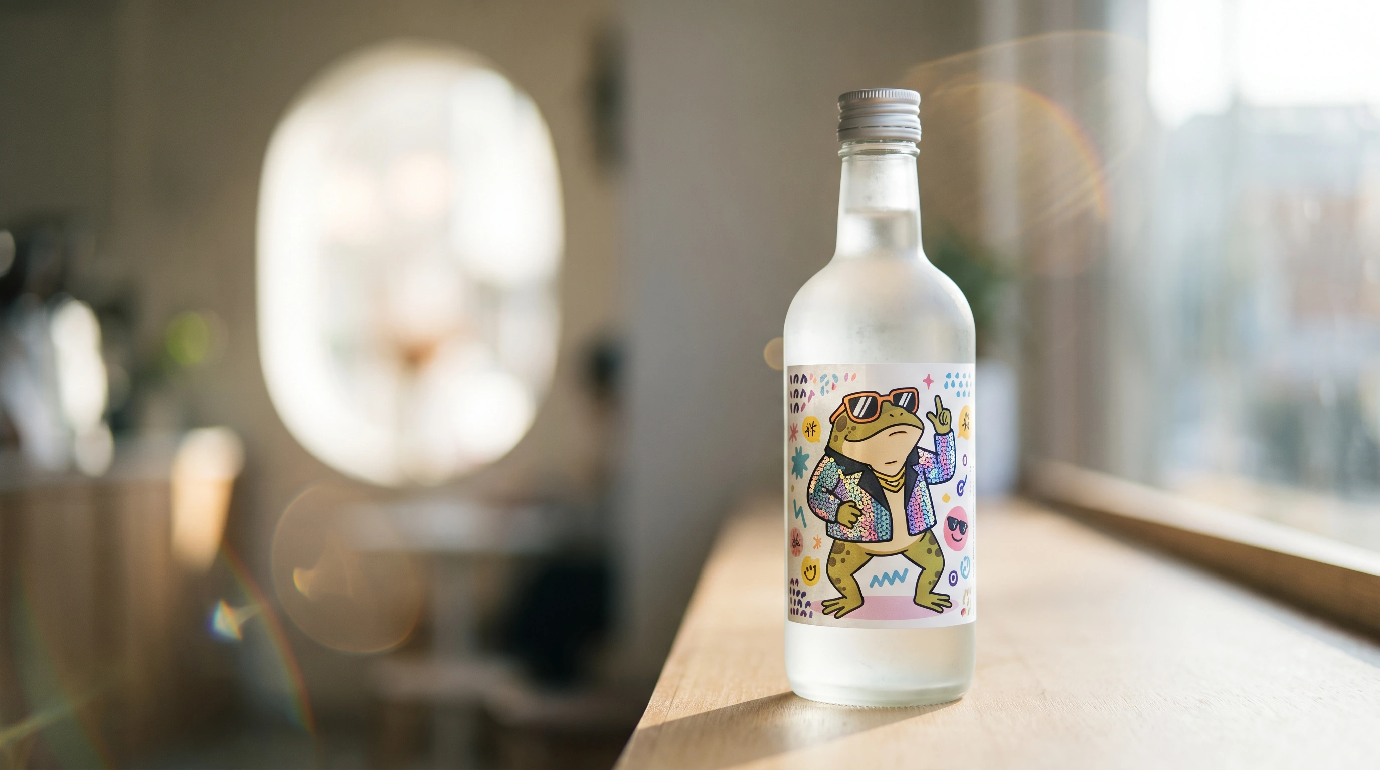 K-Pop Toad se entrega a la botella