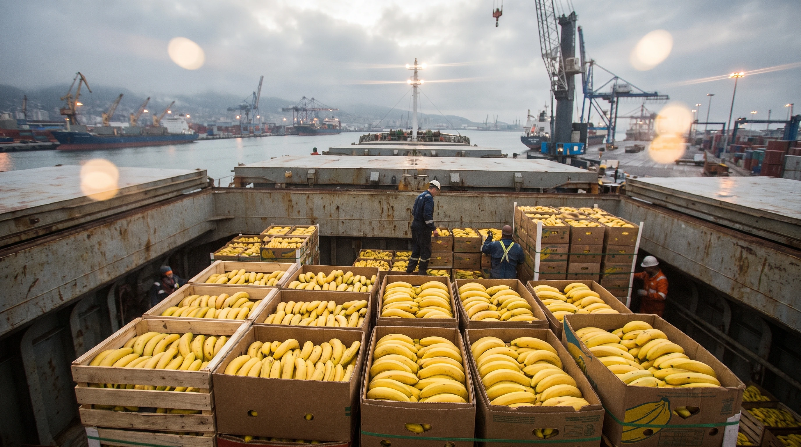 Las exportaciones de plátanos de la India se ven afectadas por los retrasos en el transporte marítimo
