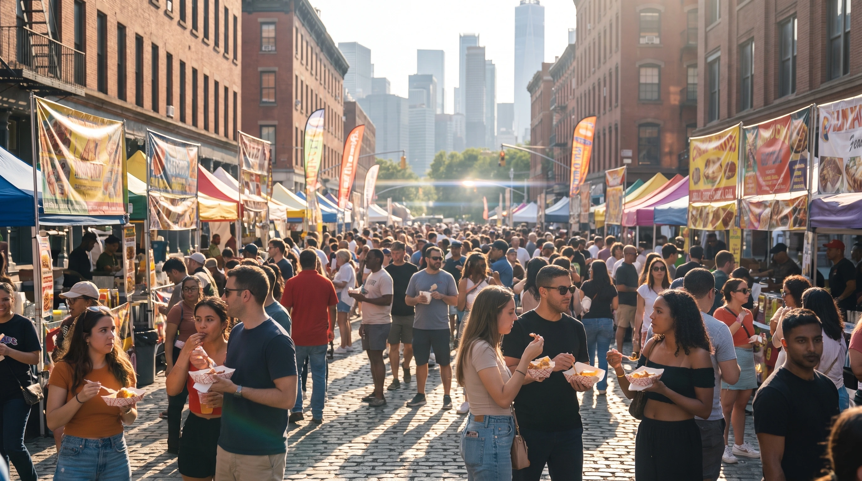 New York accueille un festival gastronomique mondial
