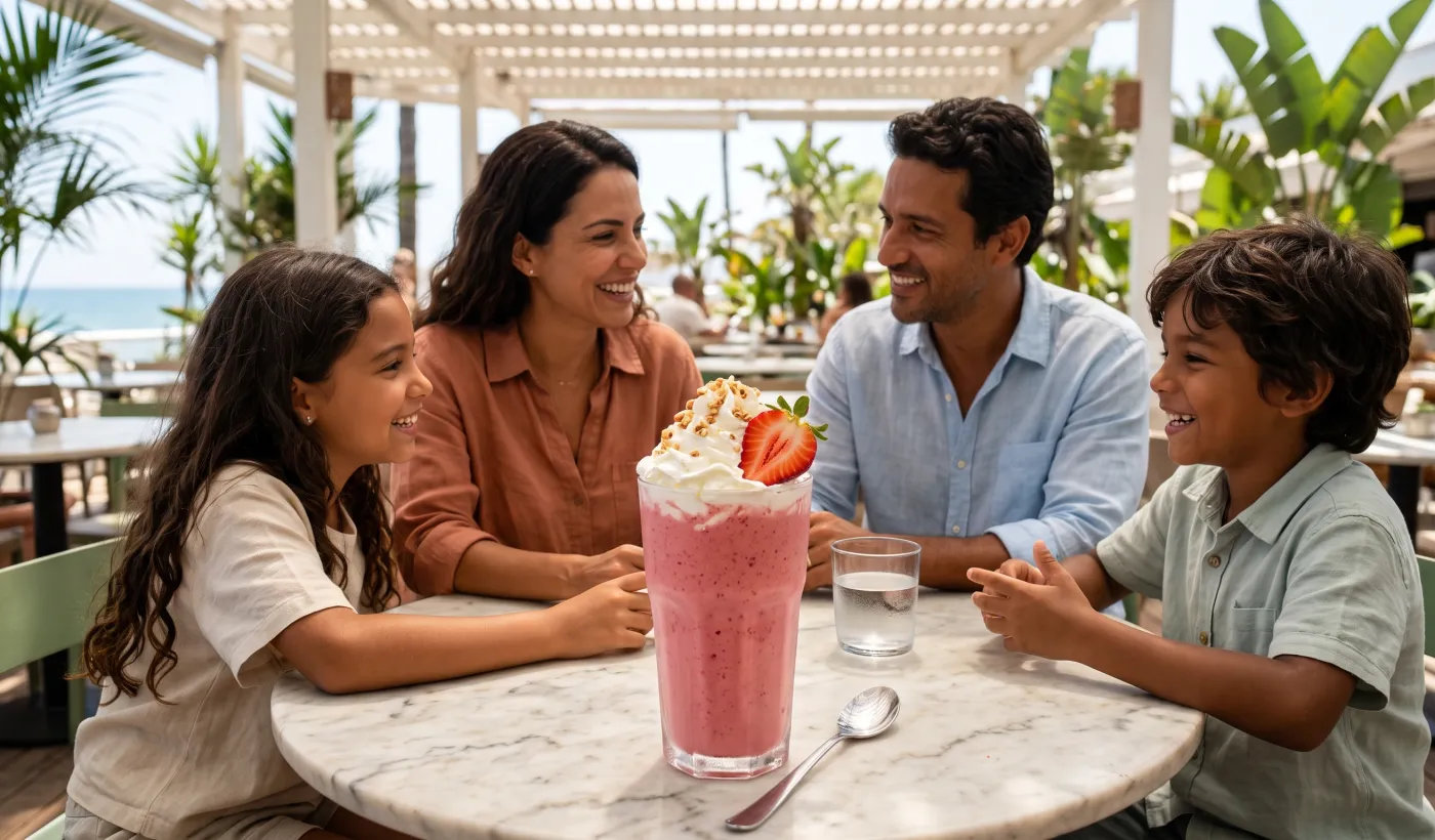 A Creamy Strawberry Treat