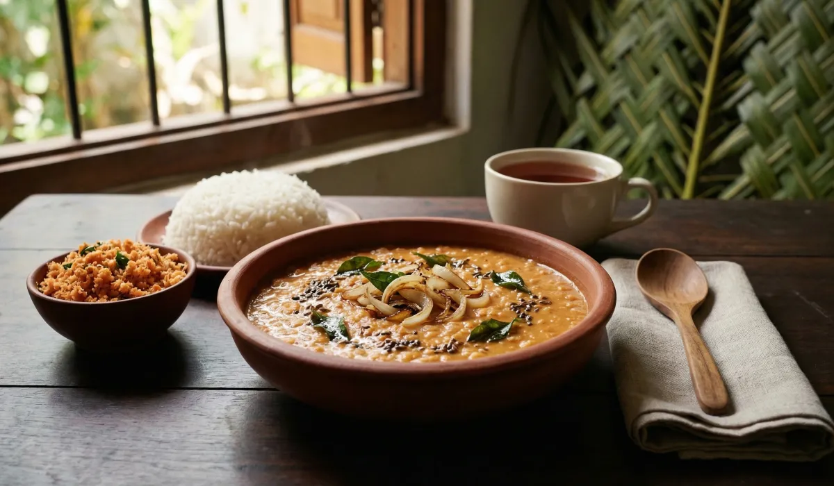 Red Lentil Curry (Sri Lankan Dhal Curry)