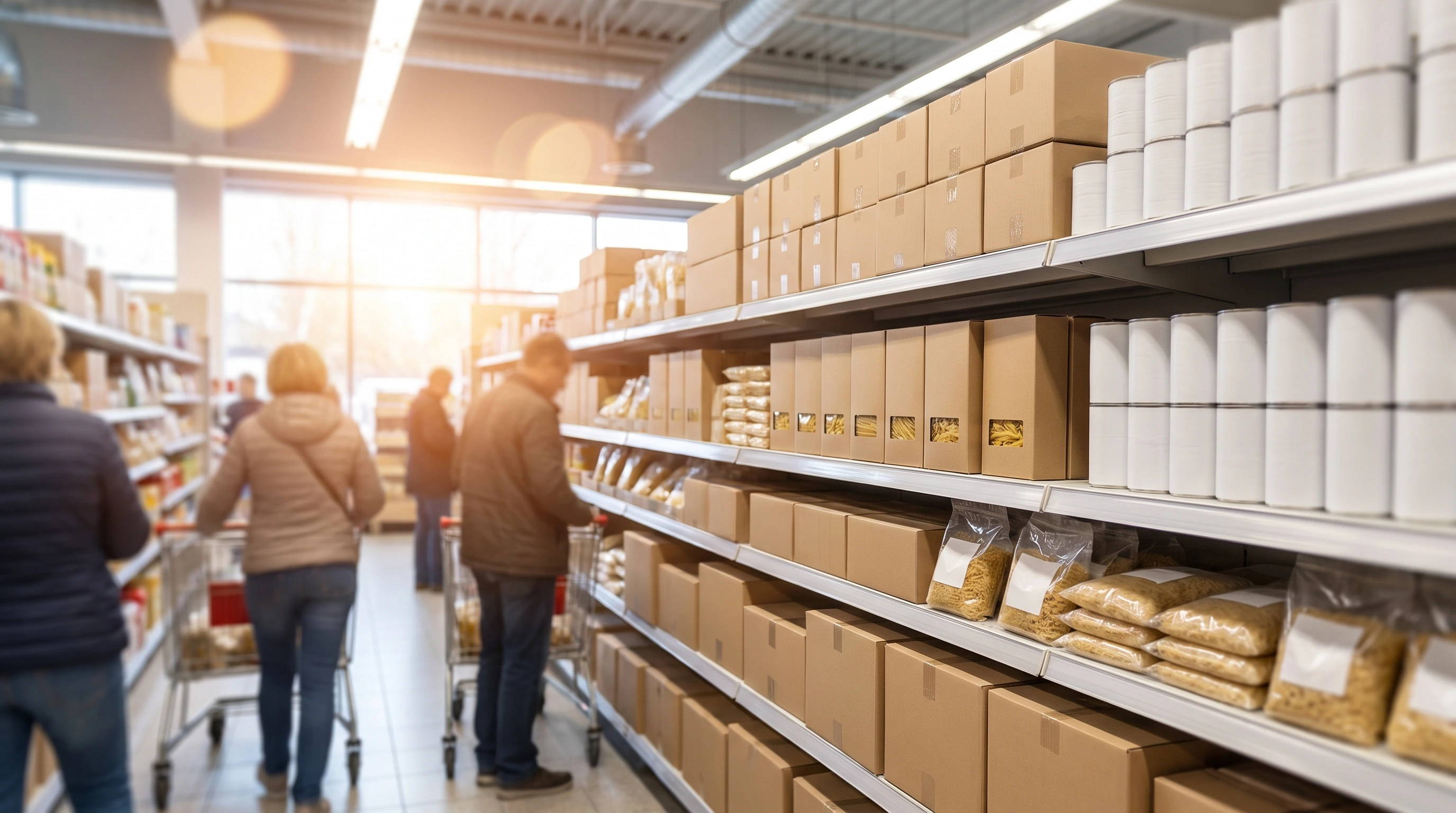 Продажи продуктов питания в США снижаются